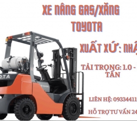 XE NÂNG GAS/XĂNG TOYOTA 1.0 - 3.5 TẤN 
