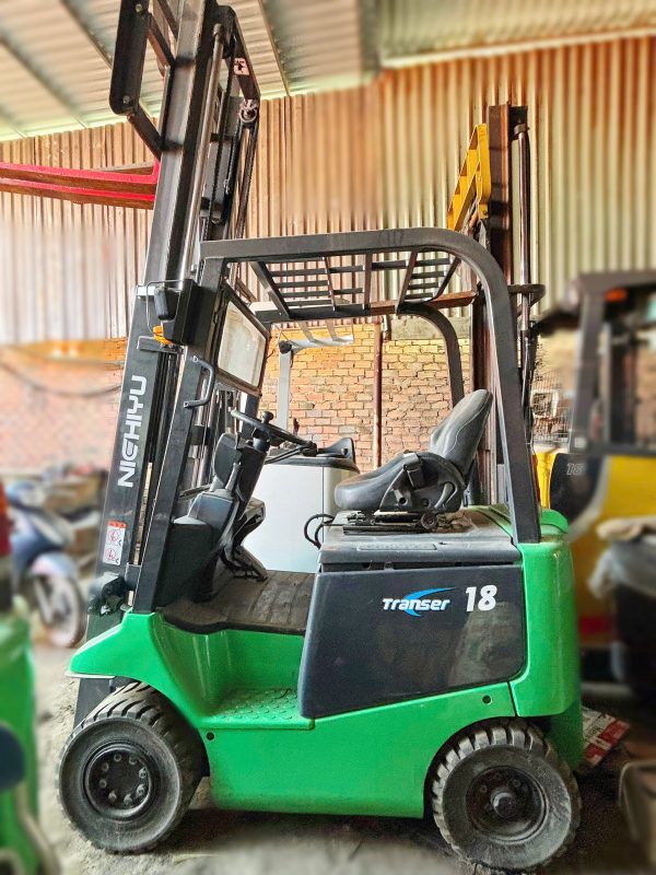 Xe nâng điện ngồi lái NICHIYU 1,8 TẤN FB18P-77BCD-300