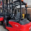 Xe Nâng Điện Ngồi Lái Nichiyu 2.5 Tấn Đời 2020 – Khung 3 Tầng 6M Sàng Càng